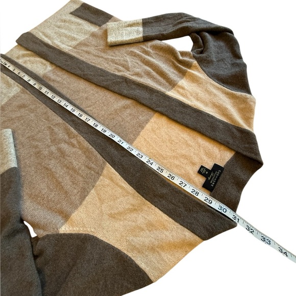 Charter Club women’s luxury open front cardigan cashmere sweater size medium. - Picture 5 of 7